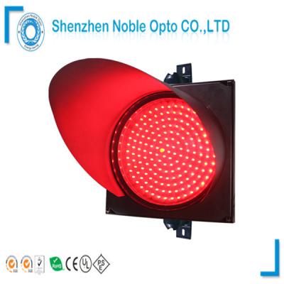 China 300mm Clear Lens Red Traffic Light Model With PC Material Housing for sale