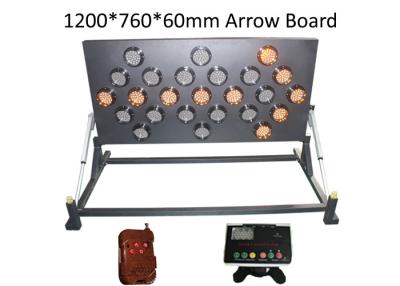 China Vehicle Mounted LED Arrow Board With Lifting Motor Waterproof for sale