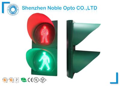 China ODM OEM Round 200mm Red Green Pedestrian Traffic Light Safety IP65 for sale