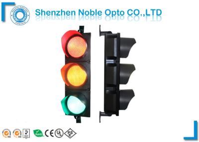 China 300mm High Flux Traffic Lights with PC sun visors , Solar traffic signal light for sale