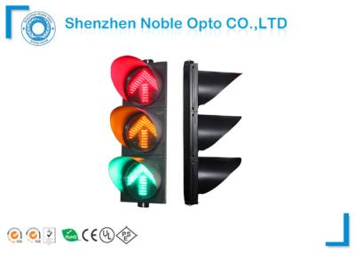 China High Visibility 12Inch Solar Traffic Lights 300Mm Round Module for sale