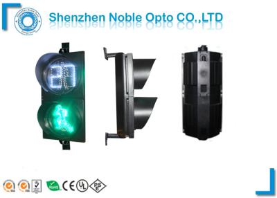 China Pedestrian Traffic Light 200mm Dynamic With Countdown Timer for sale