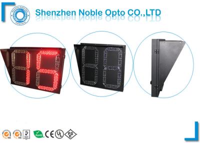 China Cold Steel Housing Pedestrian Countdown Timer 500mm for Crossing for sale