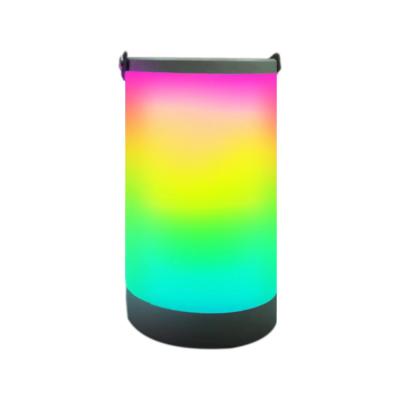 China Dimmable Modern Warm White Light And Color Changing RGB Bed Light Touch Panel Led Night Light for sale