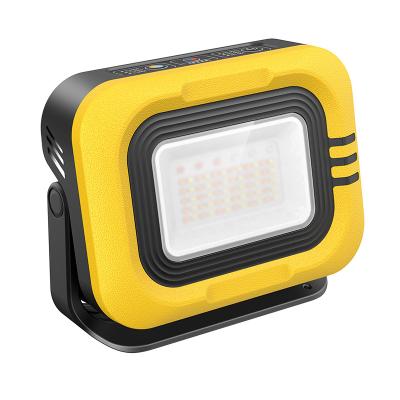 China Solar LED Floodlight 1200lm Camping Lamp Outdoor Portable Camping Lights Rechargeable Camping Light for sale