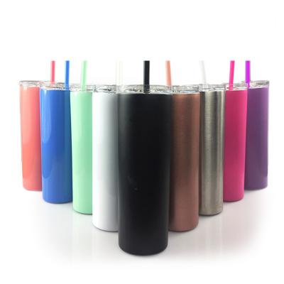 China Hot Selling Lean Viable 20oz Double Wall Vacuum Tumbler Insulated Stainless Steel Sublimation Cup Tumbler for sale