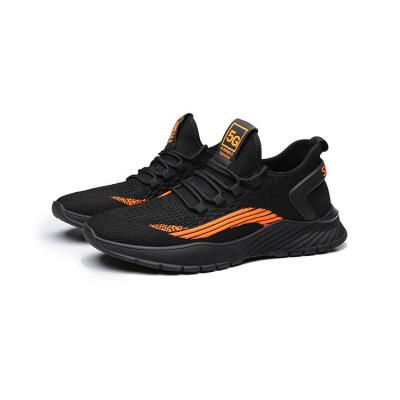 China 2020 Black Men's Autumn New Men's Running Shoes Woven Mesh Fashion Sports Shoes Casual Sneakers for sale