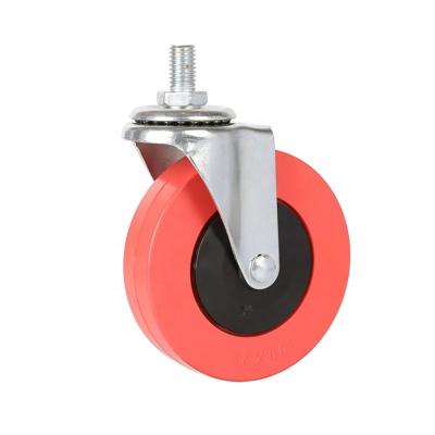 China Other Manufacturer Caster Wheels 125mm Swivel Black 3