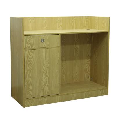 China Retail Checkout New Arrival Design Retail Store Convenience Store Counter Cashier Counter Checkout, Wooden Grocery Checkout Counters For Sale for sale