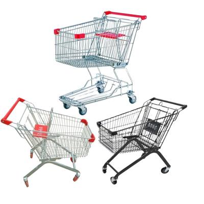 China Popular Most Commodity Shopping Trolleys China Sell Best Metal Shopping Trolley for sale