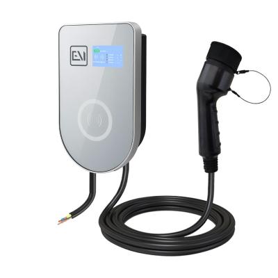 China Charging electric car charging Autel AC wallbox 7kw ev charger 32A ev charger station type - 2 EVSE IP65 EV wall mounted charger support Tesla Model Y use for sale