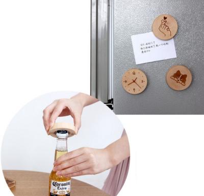 China Viable Fridge Magnet Professional Custom Bottle Opener Bottle Opener for sale