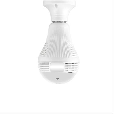 China Built-in Siren 1080P Radio 360 Degree CCTV Camera Bulb VR Network Camera 4K WIFI Panoramic Home Security IP Camera for sale