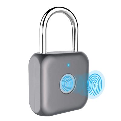 China Briefcase/Fingerprint pad/cabinet/luggage/bike/Refrigerator bag/door small smart unique padlocks YL-P8 with fingerprint for sale