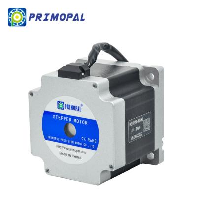 China 3D Printer Primopal Customized NEMA 42 1.8 Degree 2 Phase 6A High Torque Electric Hybrid Stepper Motor for sale