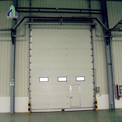 China China Manufacturer Industrial Overhead Industrial Garage Automatic Warehouse Vindustrial Vertical Sliding Sectional Door /gate for sale