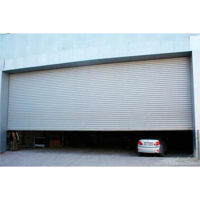 China Industrial Windproof Roller Shutter Industrial Exterior Strong Steel Door By Automatic for sale