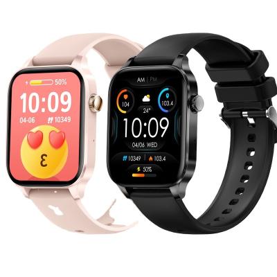 China Build in Flash l82 Large Battery fashion smartwatch BT Call Full Color Heart Rate Blood Pressure Fitness Tracker Waterproof sport Smart Watch for sale