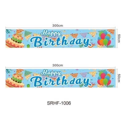 China Professional Manufacturer Environmental Protection Durable/Decorative/ Color Fastness Decoration Backdrop Banner Color Stability/Birthday Set for sale