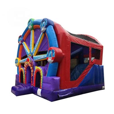 China Park/Playground/School/Rental/Festival/Bouncer Child Wheel Ferris Yard Bouncy Castle Home Commercial Inflatable Combo Bounce House for sale