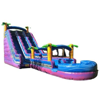 China Park/playground/school/rental/festival/inflatable water slide home yard commercial inflatable slides for kids inflatable water slide with pool for sale