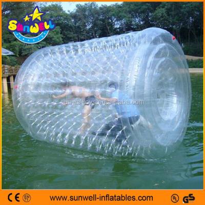 China Sports Toy Inflatable Water Walking Ball for Kids, Inflatable Water Wheel for Sale, TPU Inflatable Water Walking Roller for sale