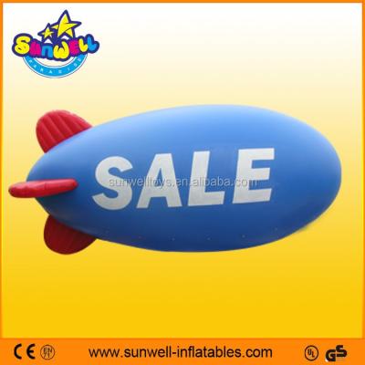 China 190T Polyester Pongee Advertising Flight Balloon / Inflatable Zeppelin Helium For Event for sale