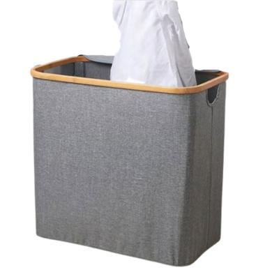 China Environmental Material Prime Quality Woven Storage Basket Set Bamboo Basket Laundry for sale