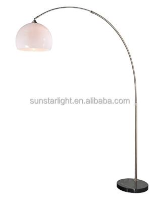 China Modern popular classic marble adjustable floor lamp/simple/creative indoor acrylic metal light for sale