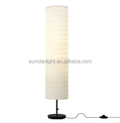 China Modern rice paper shades handmade floor lamp for promotion for sale