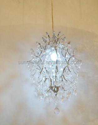 China Best Price Fancy Crystal Ball Pendant Lamp Home Ceiling Light Fixture for sale