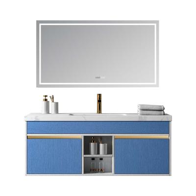 China Wholesale Modern Wall Mounted Material Plywood Bathroom Vanity Cabinets for sale