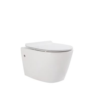 China Tank Guaranteed New Style Modern Ceramic Hidden Wall-Hung Toilet For Sale for sale