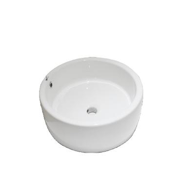 China Over Counter Basin Countertop Mounted Bathroom Material Wash Porcelain Ceramic Basin for sale