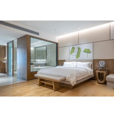 China Traditional Customize Hotel King / Villa Room & Twin Bedroom Loose & Fixed Modern Furniture for sale