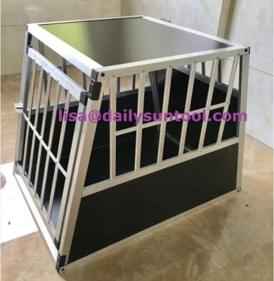 China Factory Direct High Quality Pet TrolleyAluminumDogCage Foldable Breathable ZX669 for sale