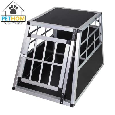 China Breathable Aluminum Transport Dog Cage for sale