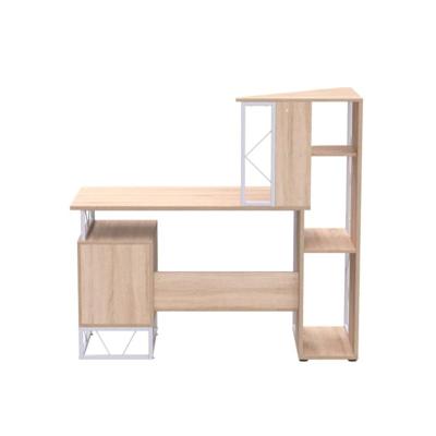 China Modern Scrivania Foldable Home Wood Furniture Escritorio L Shape Panel Laptop Desk Table Office Desks for sale