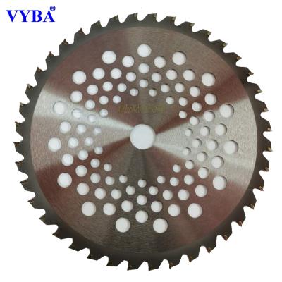 China Grass Cutting Steel Body Lightweight Design Long Cutting Life Carbide Tilted Circular Saw Blade for sale