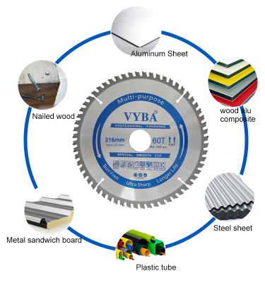 China One Blade For Various Material Cutting 165mm Multiple Materials Cutting Multi Tool Blades for sale