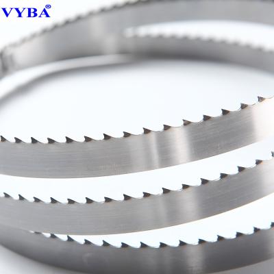 China Fast Cut Wood Cutting Customized Band Saw Blade For Sawmill Bandsaw Blade Sawmill Replacement for sale