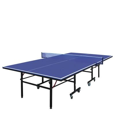 China Cheapest single foldable ping pong tables indoor hot sale ping pong table tennis tables china for tournament for sale