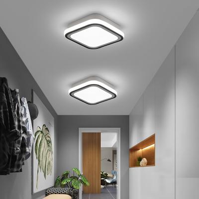 China Modern Fashion Square LED Ceiling Light For Living Room Bedroom Kitchen Indoor Ceiling Light Lamp for sale