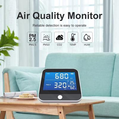 China CO2 Air Quality Monitor USB Laser Meter Electricity Meter Recorder CO2 Detector CO2 Detector Meter Monitor for sale