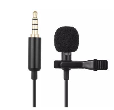 China Mini lapel professional mobile lavalier condenser clipon microphone conference microphone for youtube microphone for recording for sale