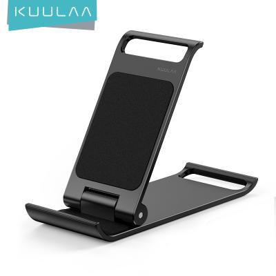 China KUULAA Cheap Lightweight And Easy Adjustable To Carry Universal Phones &Tablets Portable Folding Stand Holder for sale