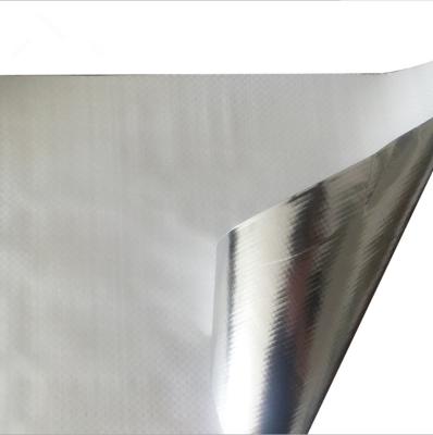 China Hotel Fireproof Woven Foil With Woven Fabric Heat Insulation Materials for sale