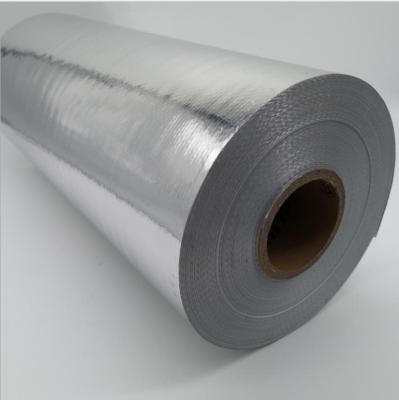 China Contemporary Woven Fabric Insulation Aluminum Foil , Aluminum Foil Heat Insulation Fabric for sale