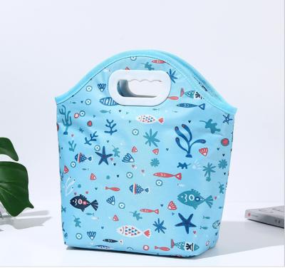 China Reclycled Customized Large Delivery Food Polyester Cooler Bag Thermal Cooler Bag for sale