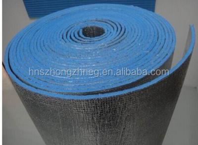 China Construction Aluminum Foil Insulation XPE Foam Sheet 4mm and 8mm thk aluminum foil facing insulation for sale